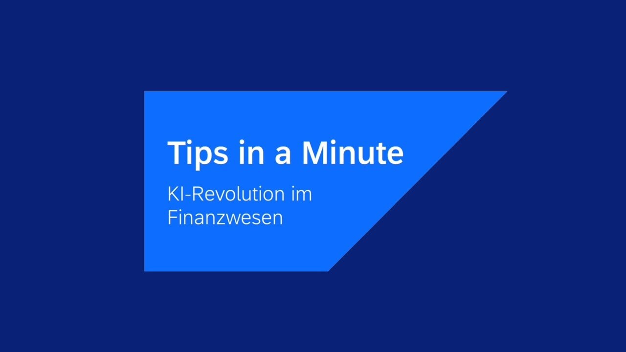 Vorschaubild des Kurzvideos von SAP Concur zur intelligenten Nutzung von generativer KI im modernen Finanzwesen.