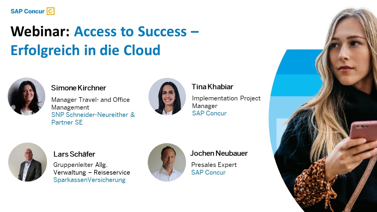 Access to Success: Mit SAP Concur erfolgreich in die Cloud wechseln