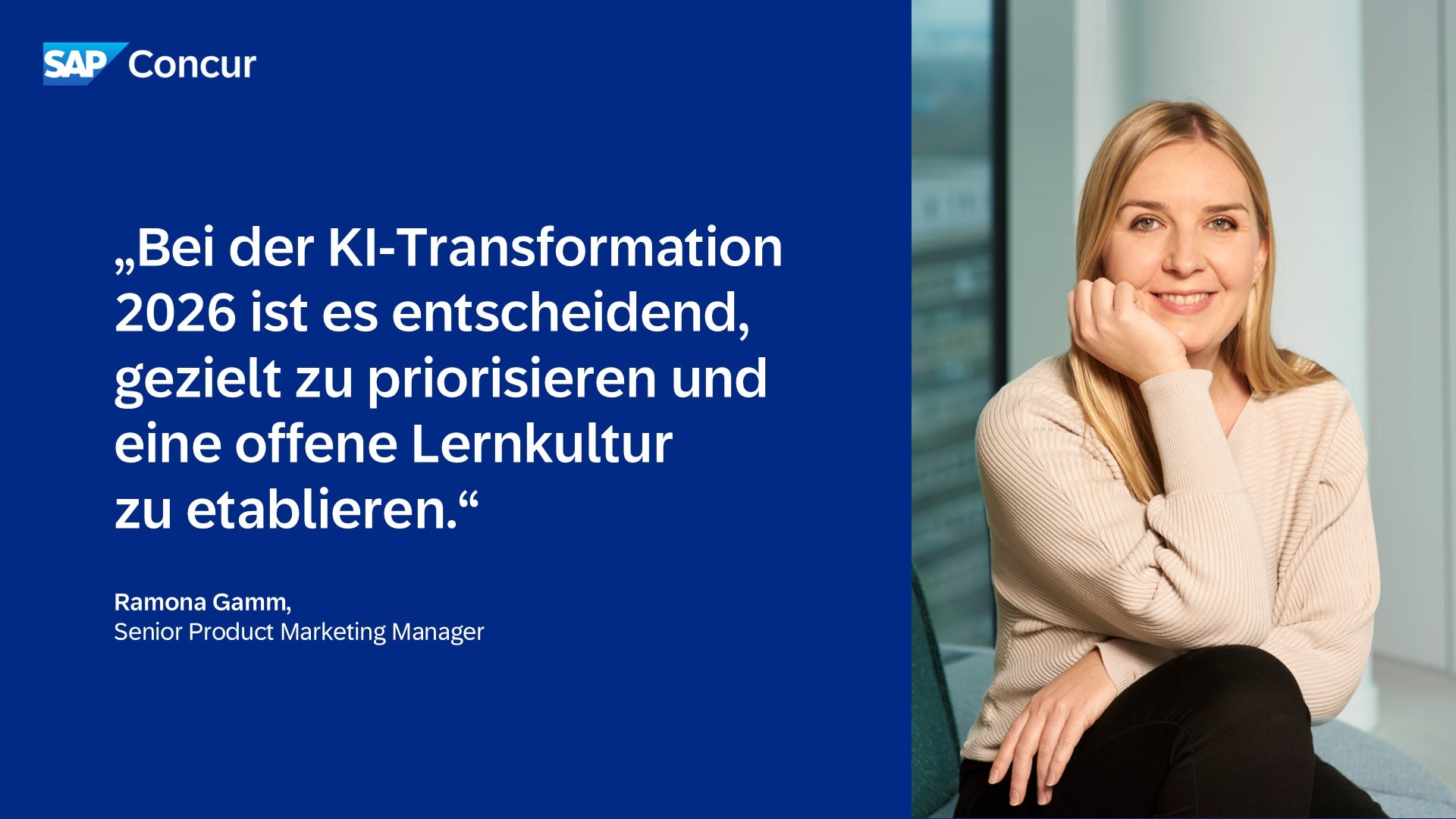 Ramona Gamm zur neuen Lernkultur