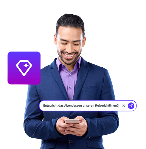 Business professional using Joule