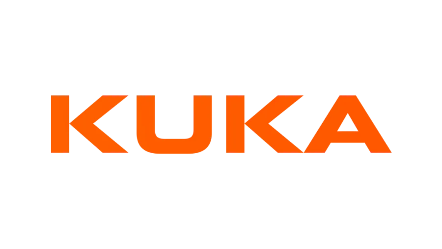 Das Unternehmenslogo von KUKA.