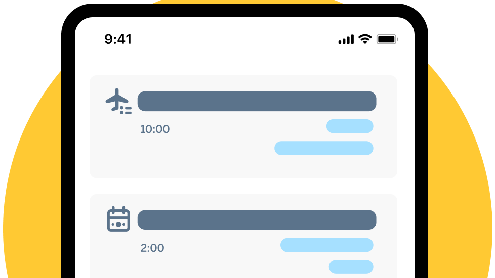 concur travel screenshot