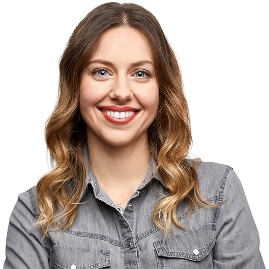 person smiling