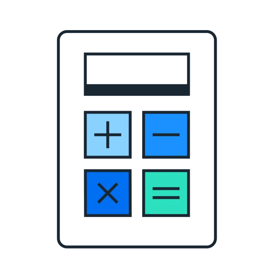 Rechner-Symbol kennzeichnet die interaktive Video-Demo zur automatisierten Reisekostenabrechnung mit Concur Expense.