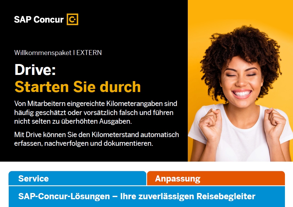 Concur Drive: Starten Sie durch