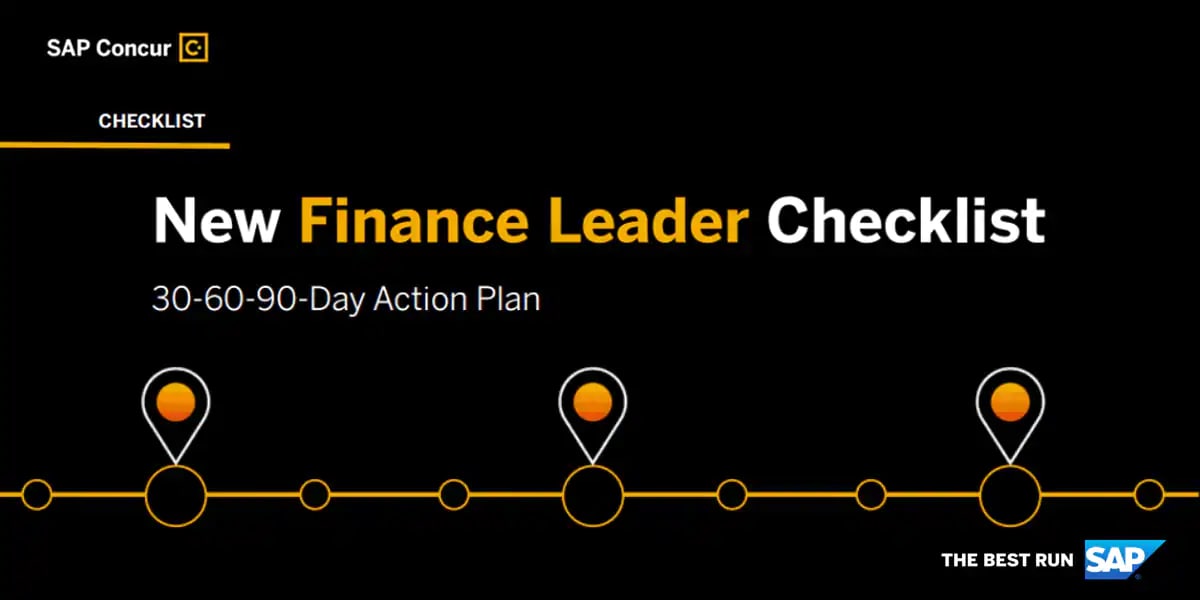 Checkliste: 30-60-90 Tage Plan für neue CFOs