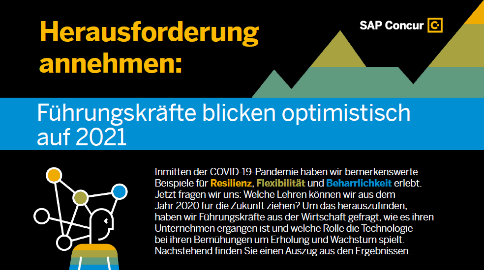 Herausforderung annehmen: Führungskräfte blicken optimistisch auf 2021