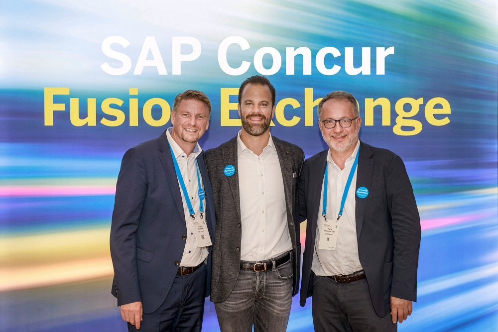 Ehrengast: Peter Graulich, erster deutscher Chief Revenue Officer bei SAP Concur 